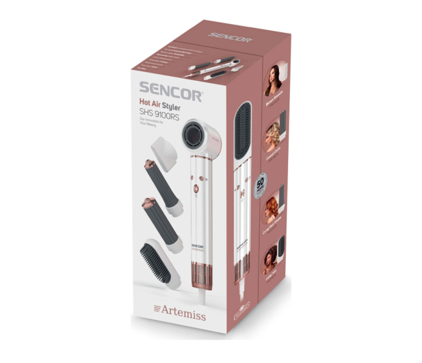 Sencor Lokówko-suszarka Artemiss Sencor SHS 9100RS - 1510240 - zdjęcie 6